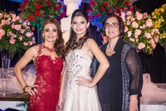 Metoniza Cidrão, Ingrid Pinheiro e Yolanda Troccoli