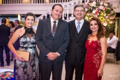 Paulo França, Carla Rimenda, Alessandro e Metoniza Cidrão
