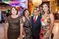 Regina Nogueira, Claudeci Neri, José Cavalcante e Jamila Neri