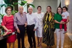 Norma, Humberto, Adauto, Silvana Bezerra, Gil Santos, Denise e Bento Bezerra