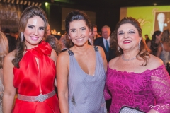 Eveline Fujita, Márcia Travessoni e Jaqueline Simões