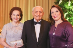 Norma, Humberto e Denise Bezerra
