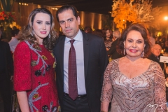 Roberta, Etevaldo e Marly Nogueira