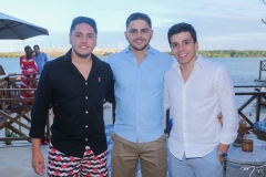 Bandeira Neto, Ivan Bezerra e Edmar Feitosa