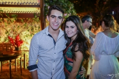 Gabriel Sanford e Lizie Bezerra