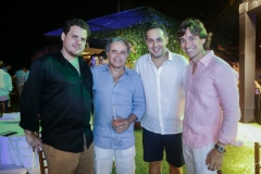 Humberto Fontenele, Ivan Bezerra, Bruno Bastos e Rodrigo Carvalho