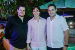 Humberto Fontenele, Rodrigo Carvalho e Bruno Bastos