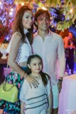 Marcela, Victória e Rodrigo Carvalho