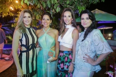 Rebeca Leal, Ana Carolina Fontenele, Marcela Carvalho e Priscila Fontenele