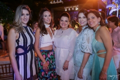 Rebeca Leal, Marcela Carvalho, Luiziane Esteves, Priscila e Ana Carolina Fontenele