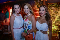 Roberta Nogueira, Maira Silva e Sakie Brookes