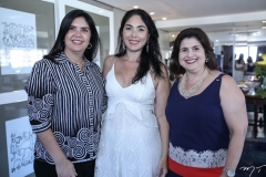Natasha Martins, Izabela Fiúza e Isabel Ciasca