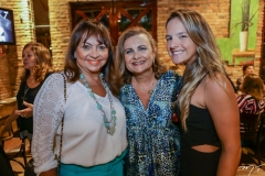 Carmen Cinira, Janice Machado e Lara Correia
