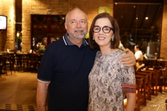 Egberto Carneiro e Lurdinha Porto