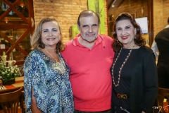 Janice Machado, Eduardo Queiroz e Mona Lisa Gentil