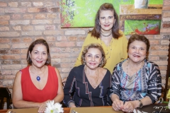 Maria Celia Bardawil, Helena Cidrão, Rosangela Leão e Dina Aveske
