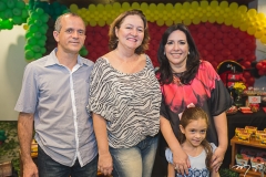 Fabrício Soares, Patrícia Soares, Sâmia Távora e Maria Eduarda Soares