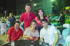 Igor Távora, Marcelo Távora, Priscilla Bezerra, Sâmia Távora e Júlio Bezerra