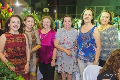 Luiza Milka, Etel Rios, Regina Koblitz, Jonilla Bezerra, Cecília Rios e Glória Rios