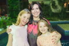 Maria Cecília, Sâmia Távora e lara Koblitz