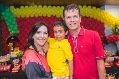 Sâmia, João Marcelo e Marcelo Távora