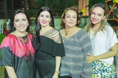 Sâmia Távora, Lia Linhares, Glória Rios e Carol Palácio
