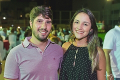 Saul Araújo e Maiara Távora