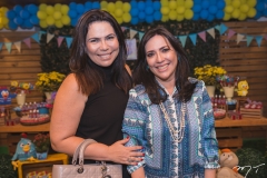 Andréa Rios e Sãmia Távora
