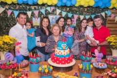 Aniversário de José, Natércia e Maria Alice Távora