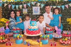 Aniversário de José, Natércia e Maria Alice Távora