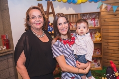 Glória Philomeno, Lara Gentil e Bernardo Barreto