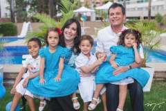 João, Maria Alice, Sâmia, José, Marcelo e Natércia Távora