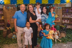 José Philomeno, João Távora, Glória Philomeno, José Távora, Sâmia Távora, Natércia Távora e Maria Alice Távora