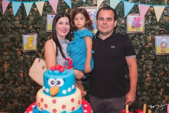 Lia Linhares, Natércia Távora e Gentil Linhares