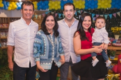 Marcelo Távora, Sâmia Távora, Bruno Barreto, Glória Barreto e Bernardo Barreto
