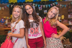 Maria Cecília Rios, Mariana Moreira e Maria Eduarda Rios