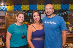 Michele Rocha, Luciane Cavalcante e Róger Furtado