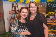 Milca Evaristo e Glória Philomeno