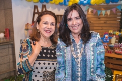 Milca Evaristo e Sâmia Távora