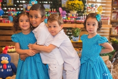 Natércia, João, José e Maria Alice Távora