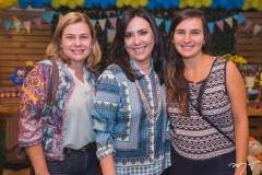 Natércia Rios, Sâmia Távora e Marina Rios