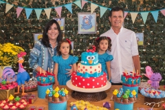 Sâmia, Maria Alice, Natércia e Marcelo Távora