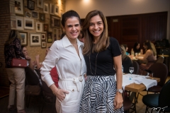 Niedja Bezerra e Cristina Brasil