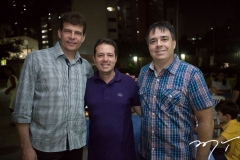 André Bezerra, Eribaldo Cavalcante e Cláudio Monteiro