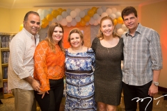 Daniela Pinheiro, Ila Bezerra, Andréa Delfino e André Bezerra