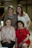Maria Lúcia, Cecília Arruda, Edelvira Arruda e Rafaela Bezerra