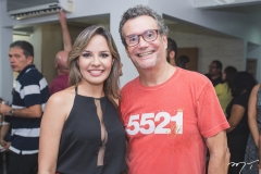 Adriana Dias e Léo Gondim