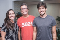Amanda Sena, Léo Gondim e Zylton Sena