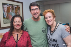 Ana Campos, Márcio e Anna Paula Sobral