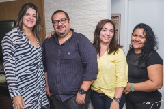 Jane Alves, Duilio Costa, Sílvia Malta e Zenilda Marques